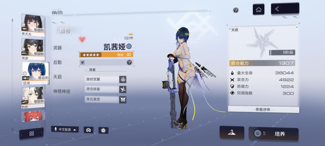 有大佬给我发个星彩狂狮后勤大毕业的面板吗 2