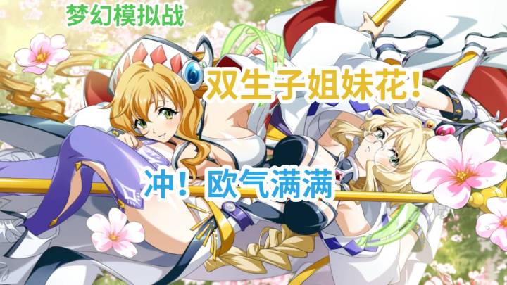双生子姐妹花!欧气满满!-梦幻模拟战截图