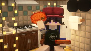 在MC里做月饼【小林厨房】