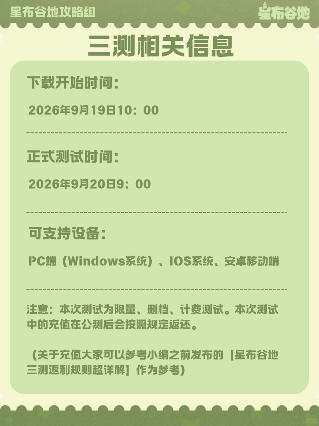 【连接测试】下载信息&注意事项 2