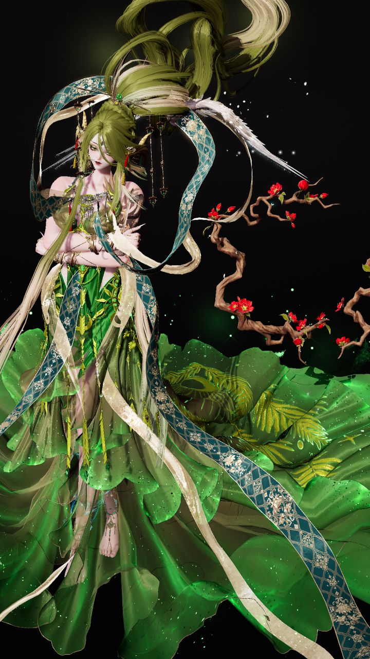 【朔月神临】前八色盘染色搭配分享截图