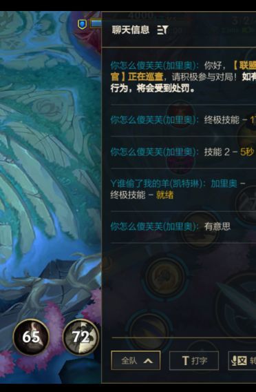 话说发这里的提示队友看不到吗截图
