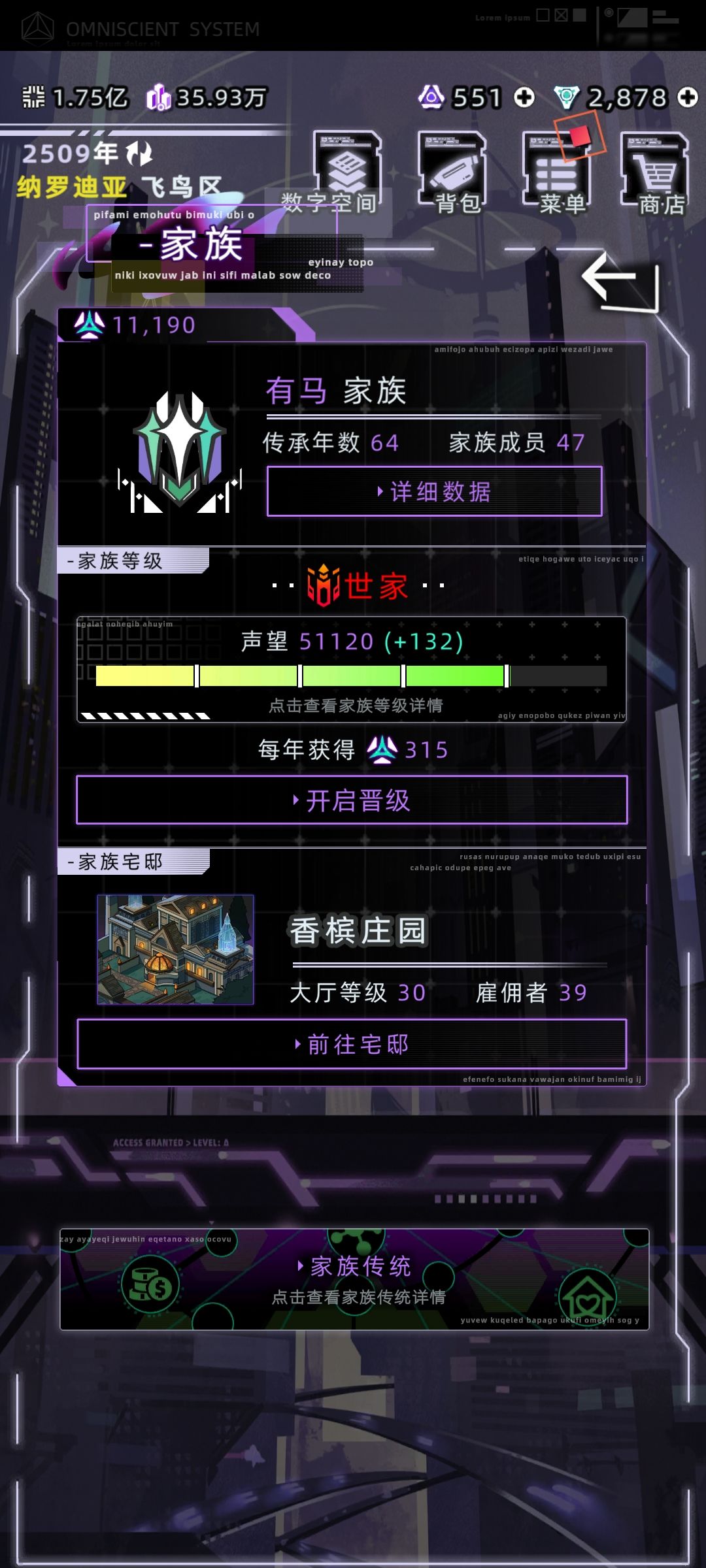 家族晋级有什么作用? 1