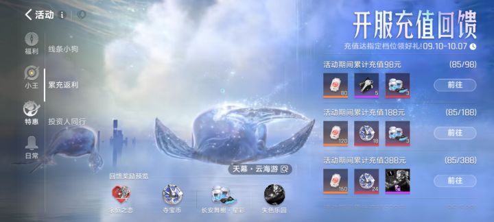 求天使投资人，已充80多块钱，后续游戏更新还会继续充值。截图