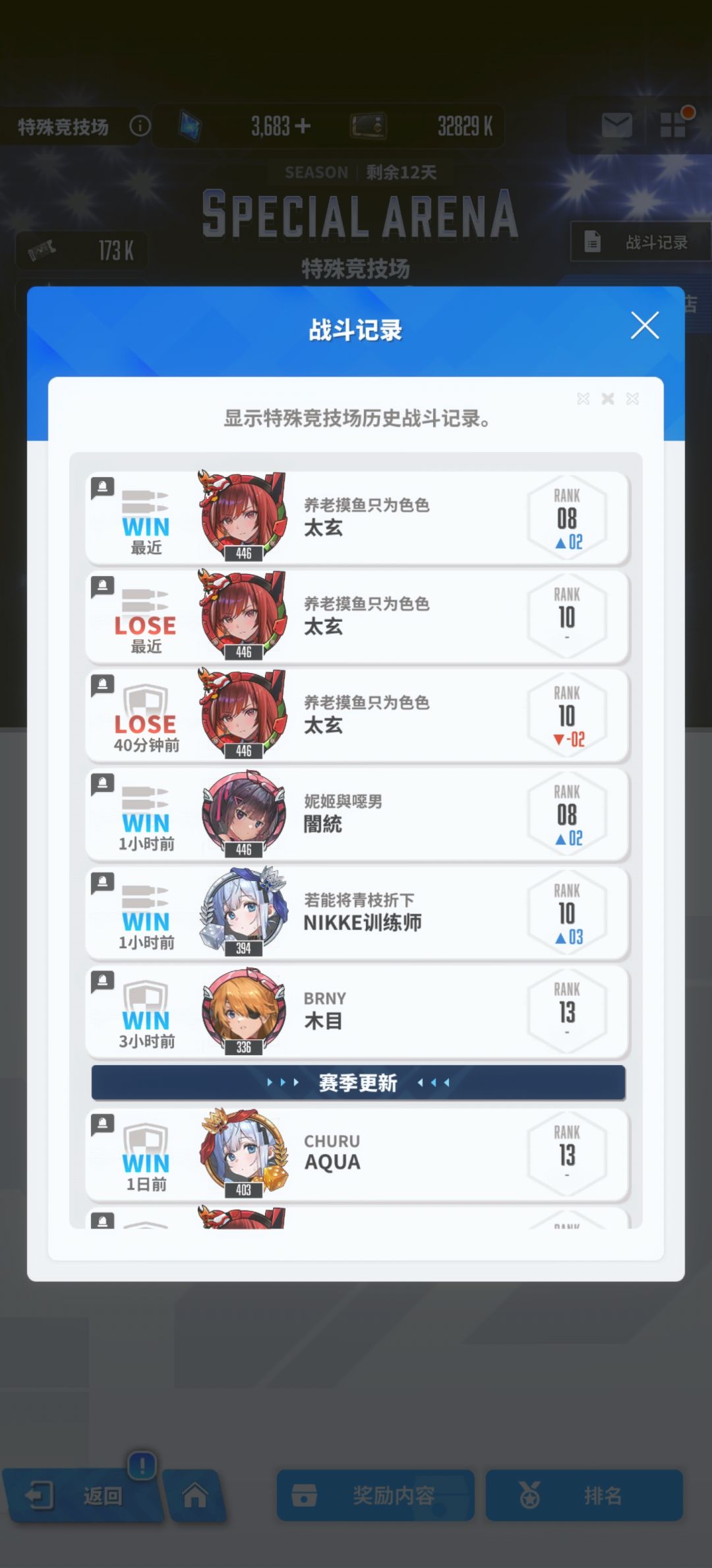 竞技场纯拿PVE角色撑战力的能不能别闹了 2