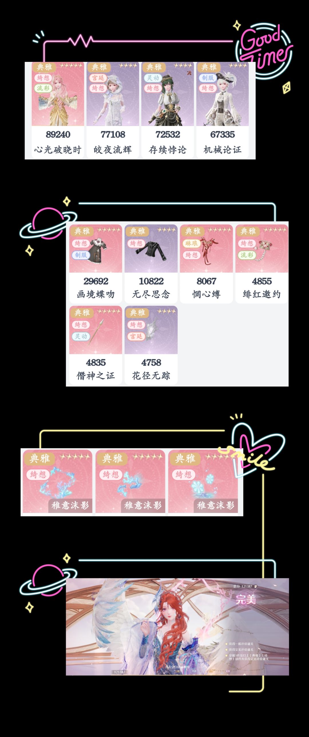 无限暖暖9月上半奇迹之冠平民满星攻略 3