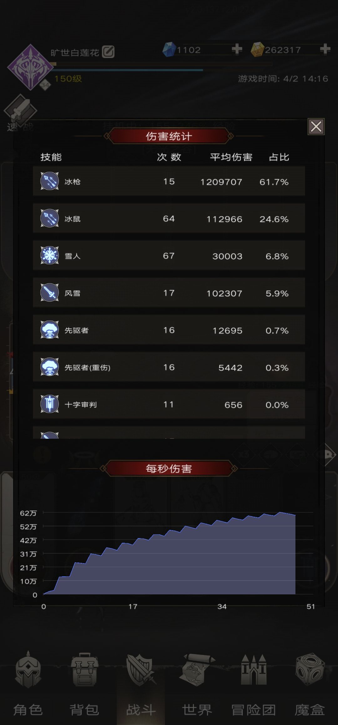 更新前后伤害对比 4