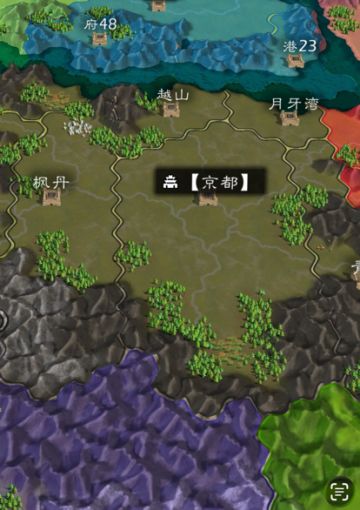 制图里的大山⛰建模应偏绿色为好，有草树