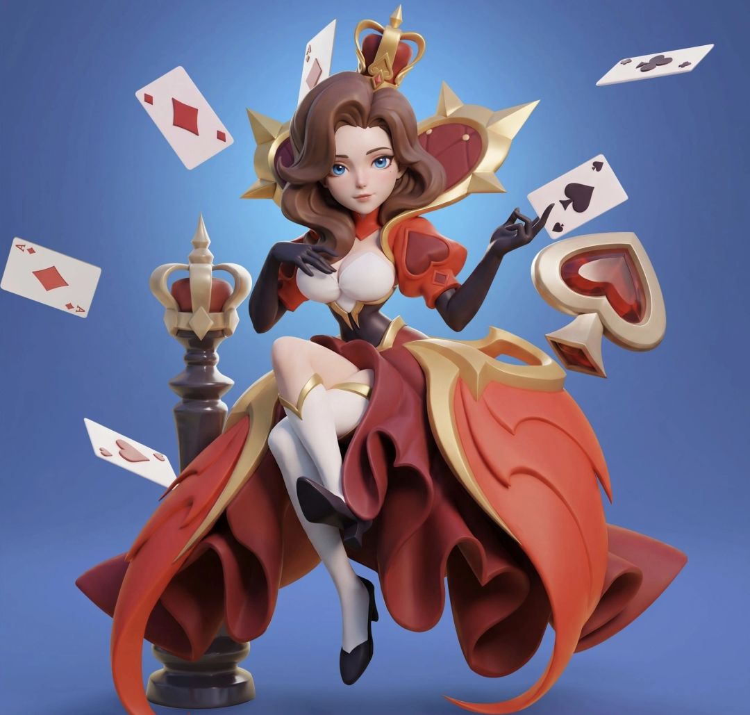 【英雄创作征集】红桃女王·爱丽丝 2