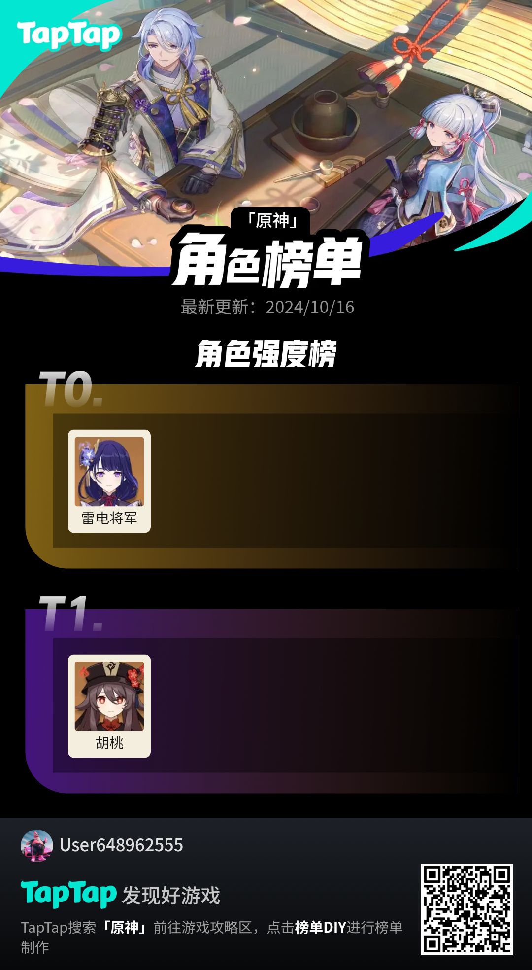 #我的原神强度榜截图