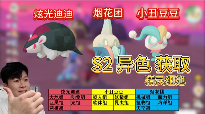【洛克王国世界】S2异色新机制:精灵组池截图