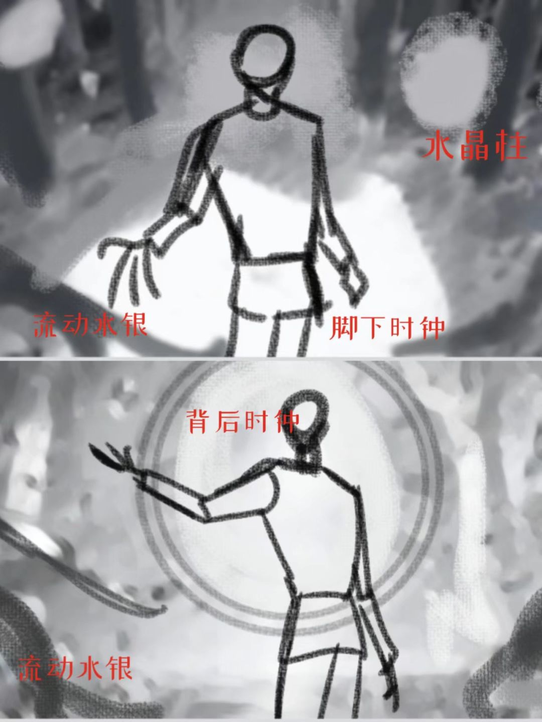 第一次画单人画这么久🙀 3