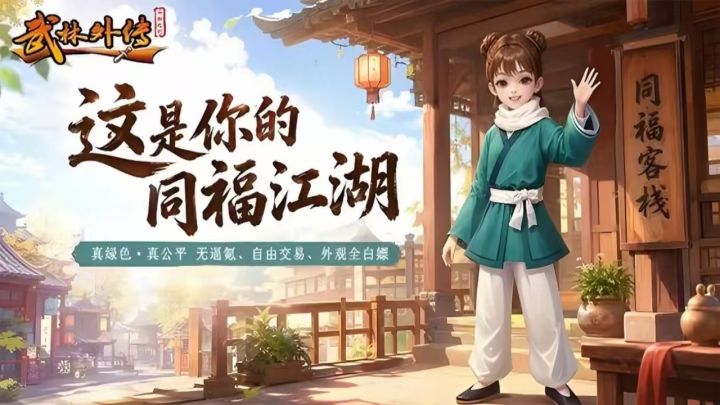 武林外传十年之约绿色版押镖是核心日常玩法截图