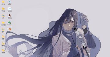 自己画的壁纸用起来特别特别合适😌