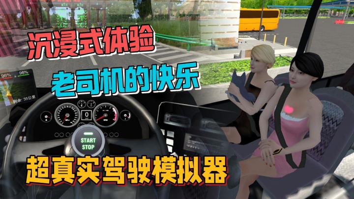 超真实的驾驶模拟器，沉浸式体验老司机日常，开车拉客游全国！截图