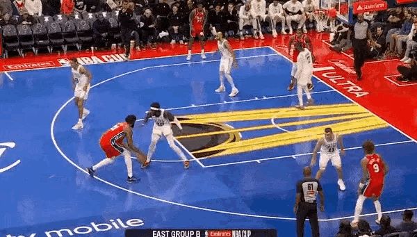 11月1日NBA赛事精彩瞬间截图