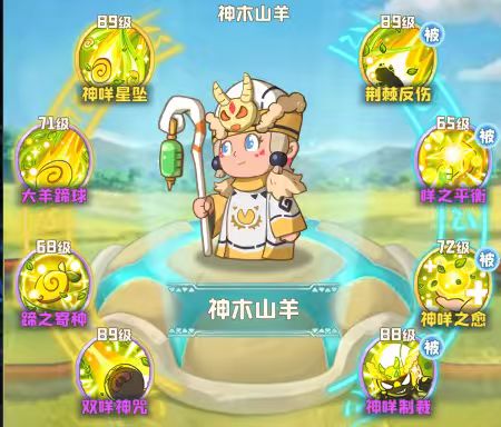 神木山羊(远程)技能介绍 1