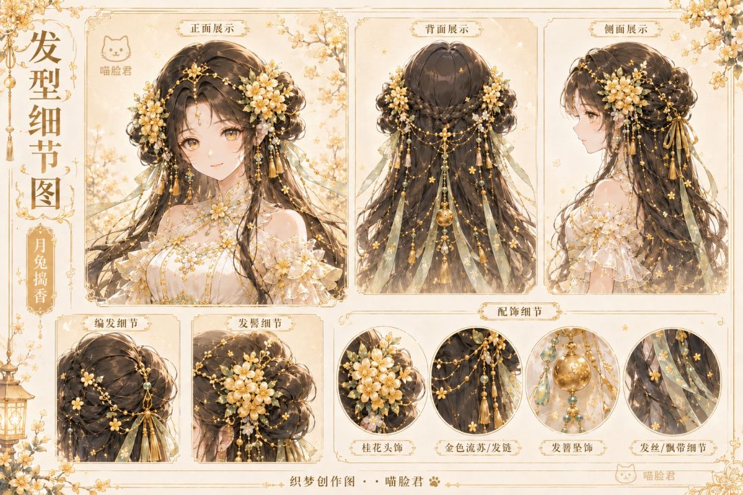 游戏设计稿|🐇《月兔捣香》中秋系列 3
