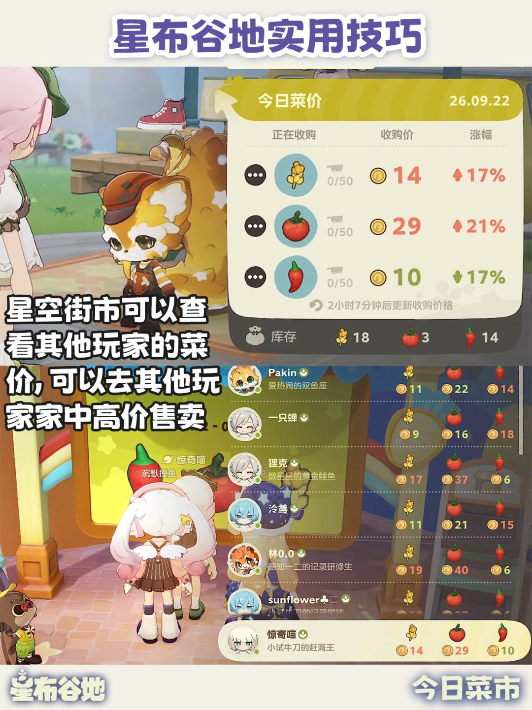 星布谷地实用技巧 新手少走弯路! 3