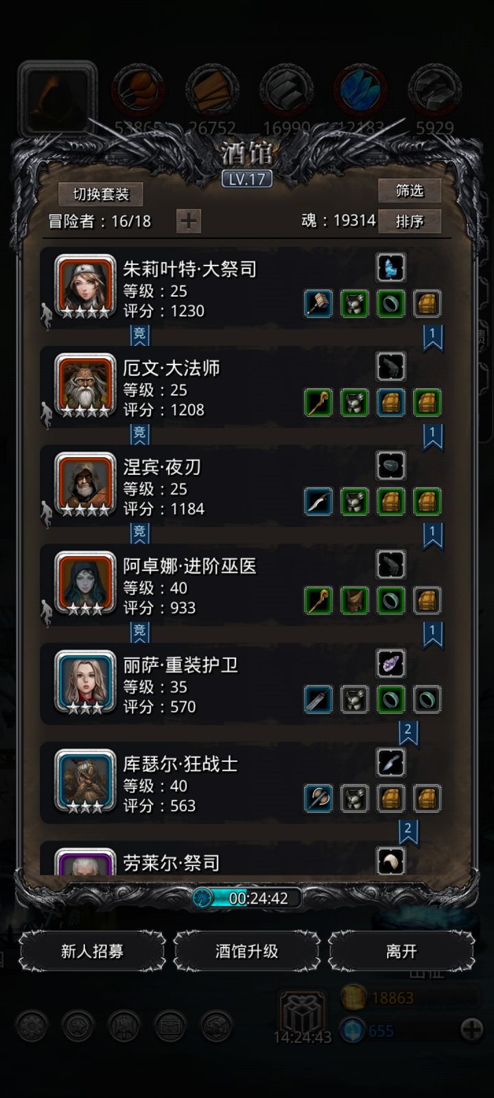 佬们,这四个的战利品应该分别用啥样的啊截图