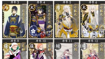 超佛图鉴党开服婶子的刀帐（桑名极化ing，松井已入库）