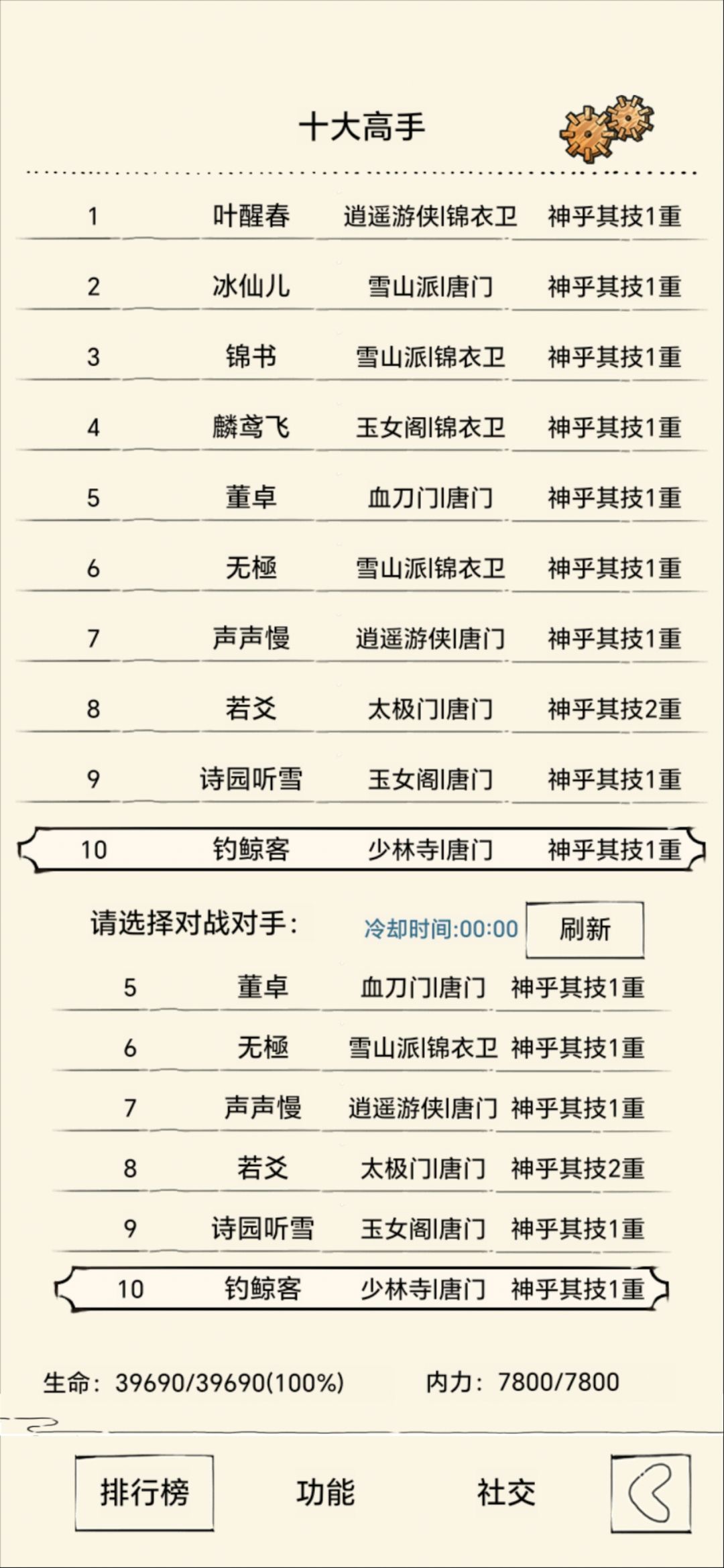 第一次登上区前十! 1