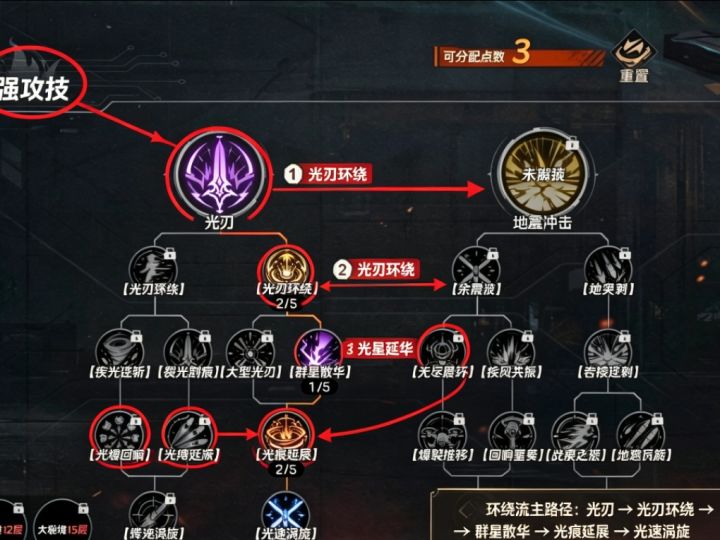 群星漩涡环绕光刃流派(测试版)截图