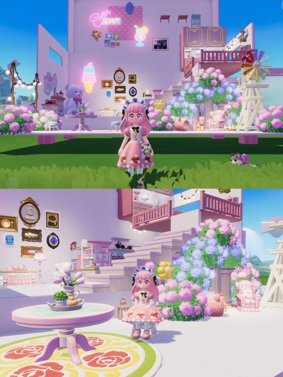 粉色手提箱娃娃屋🧸🎀 3