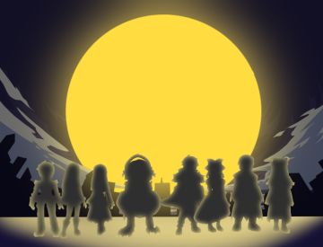 「同人画师」中秋看月亮咯