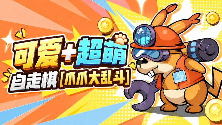 超多萌物,可爱画风,动物自走棋【爪爪大乱斗】截图