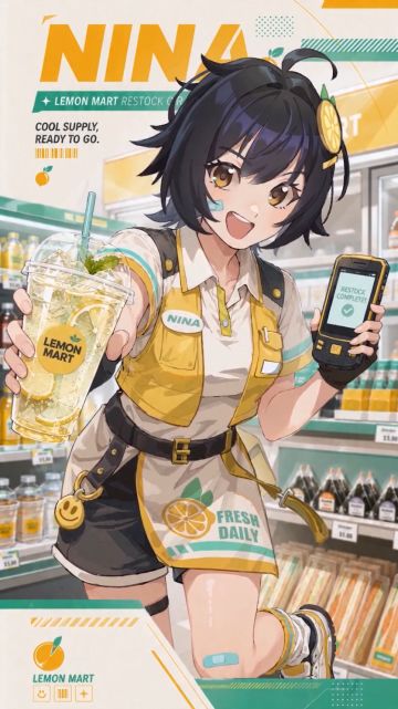 新鲜日常的夏日补给员“柠奈”