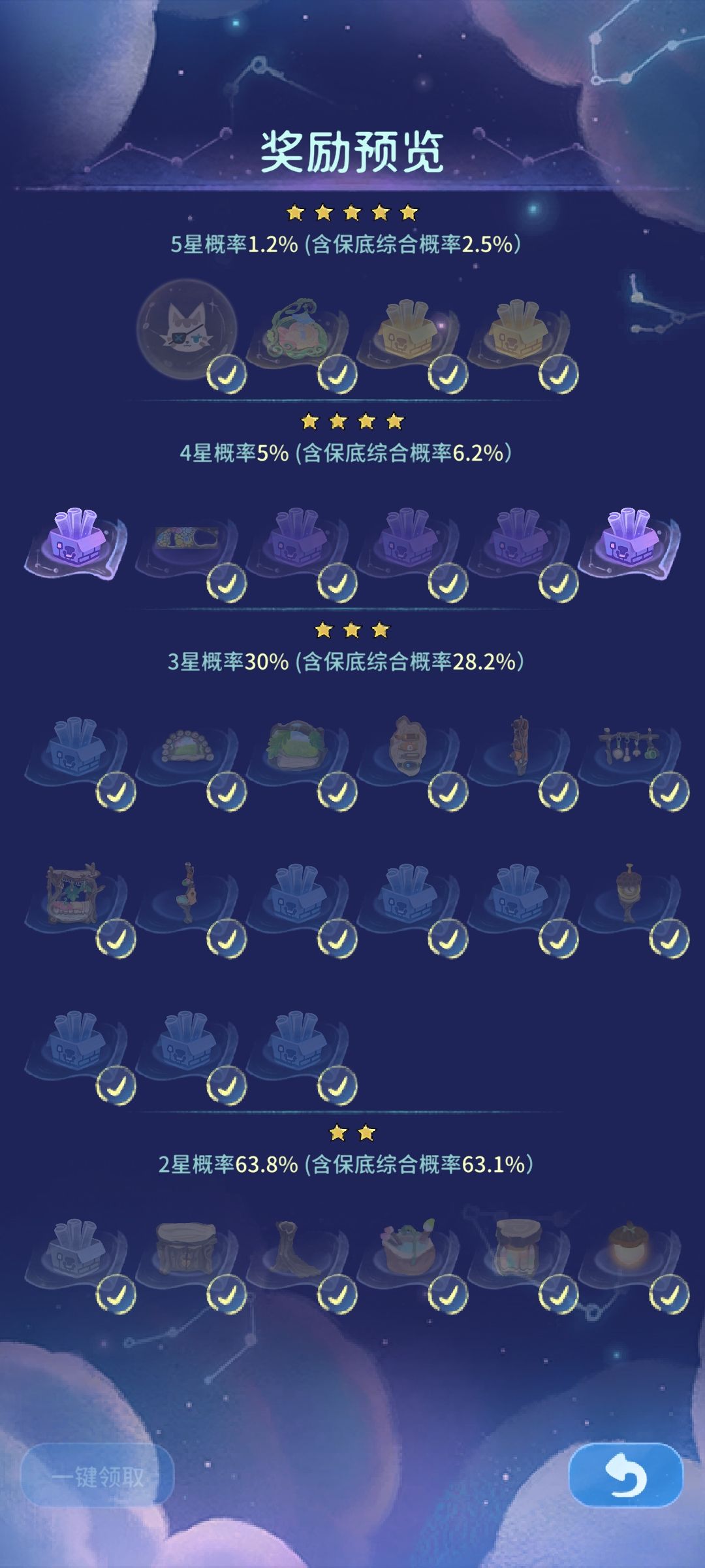 220抽抽不齐四星 1