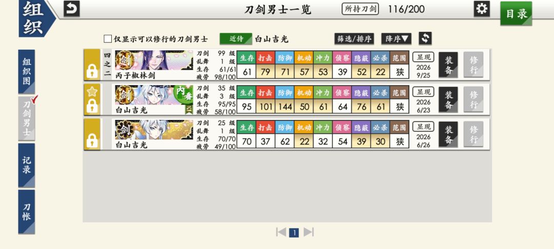 今天鬼丸来了吗? 1