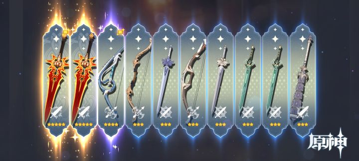 武器池一发十连双黄蛋，第一次这么欧截图