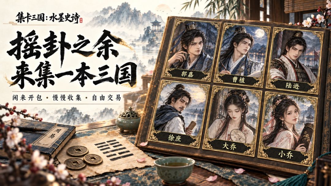 摇卦之余,来集一本三国 1