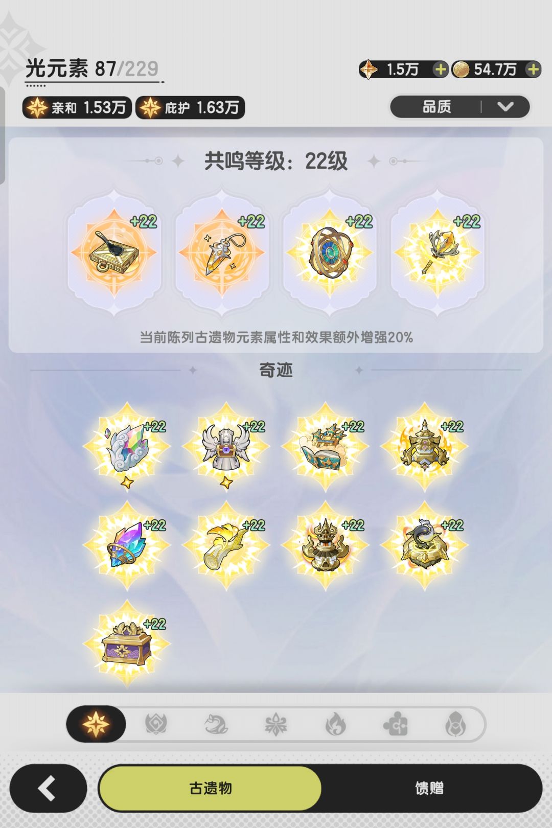 骑士需不需要将格挡类型的古遗物陈列? 1