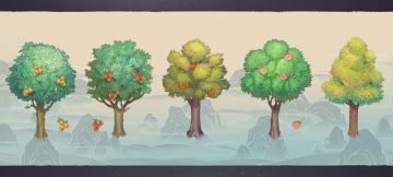 在《归园田居》里快乐种树🌱