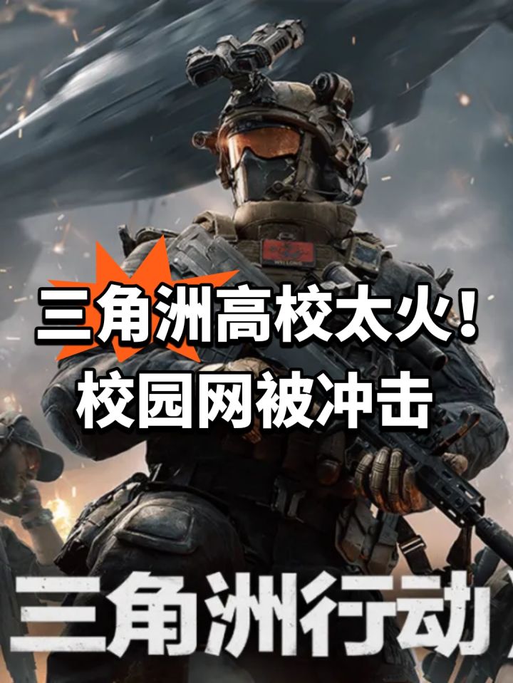 三角洲高校太火!校园网被冲击截图