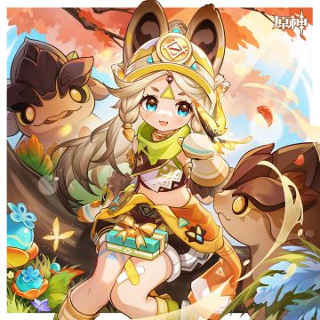 卡齐娜生日快乐 | 没、没有啦，是沙子进眼睛了而已…