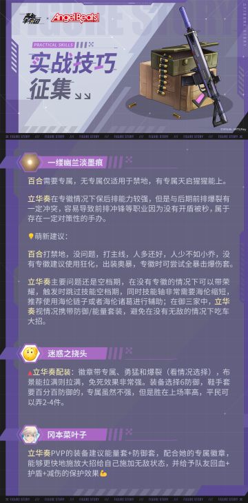 高能手办团—实战技巧攻略征集展示