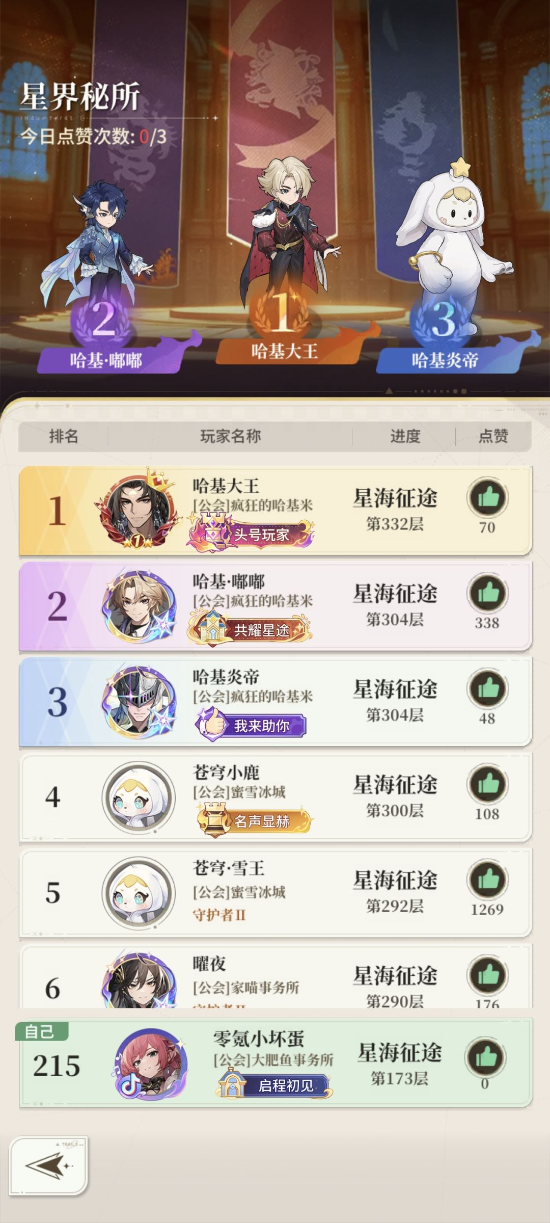 零氪小坏蛋1区第4天 3