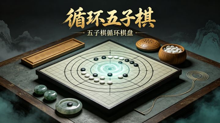 颠覆传统五子棋!《循环五子棋》全网对战三种玩法随心选截图