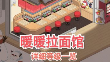 房东模拟器冬日谷之暖暖拉面馆详细等级一览