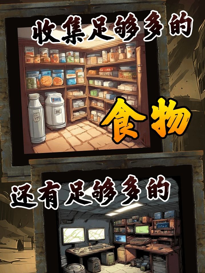 末日生存游戏🔥生存玩家狂喜猛囤物资‼️ 3