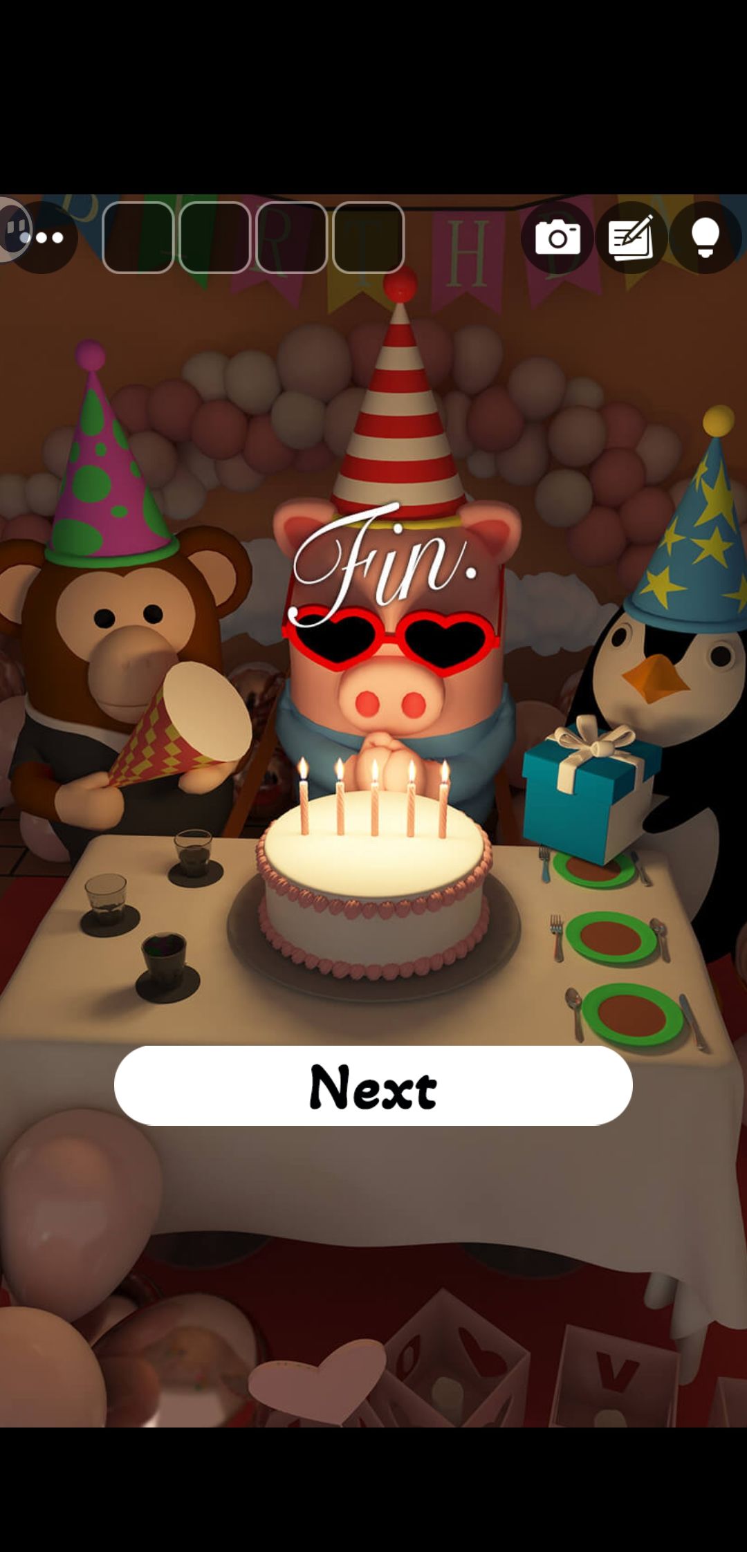 生日聚会打卡 1
