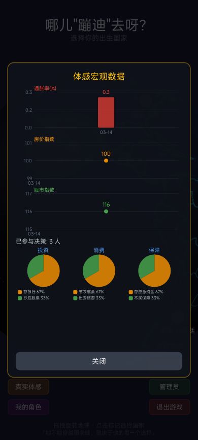 【更新】增加了宏观体感图表 2