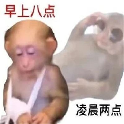 上班吗喽命也是命!表情包壁纸 1