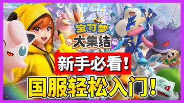 【宝可梦大集结】国服入门指南 萌新看这个就够啦！