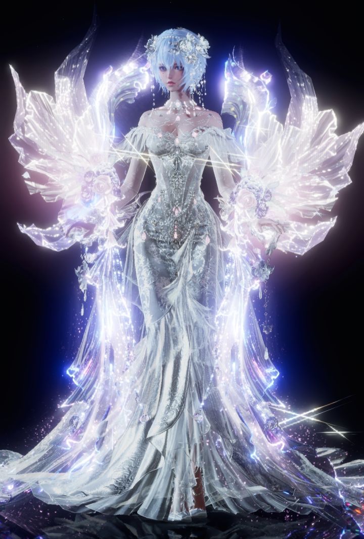 COS绫波丽花嫁截图