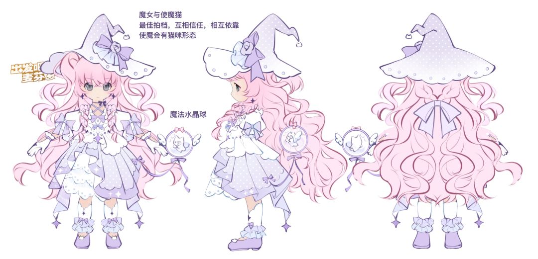 【麦芬时装设计大赛】魔女与使魔猫 1